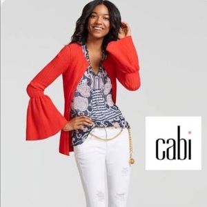 Cabi bell sleeve cardigan
